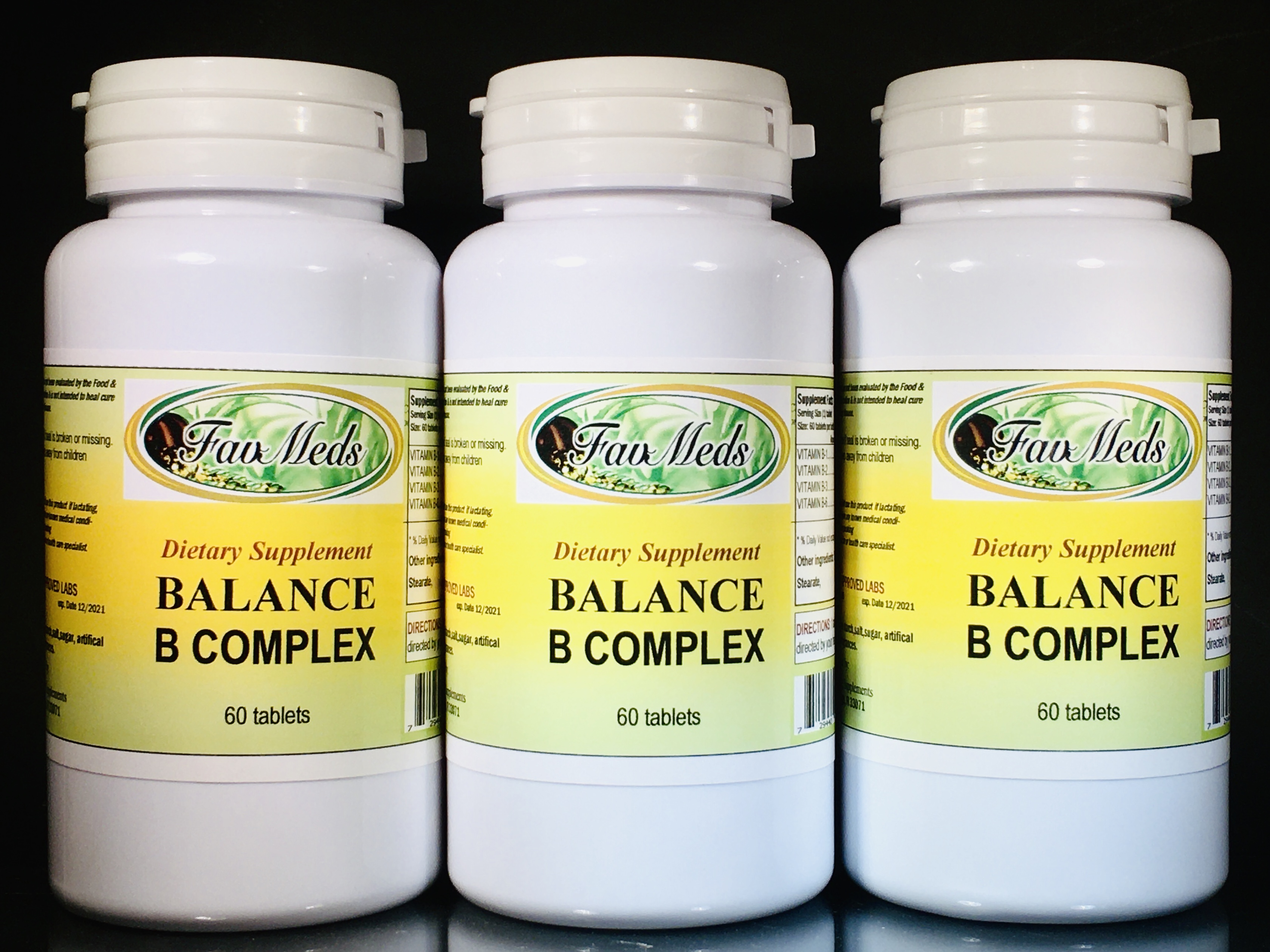 Balanced Multi-Vitamins - 180 (3x60) tablets